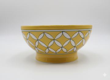 Elegant Cobalt Blue 4-Inch Blue Pottery Bowl | Hand-Painted Ceramic Katori | Small Serving Bowl