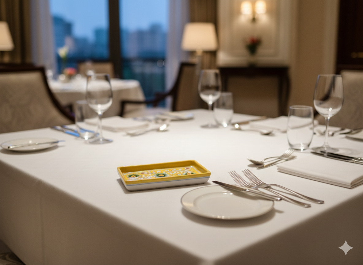 4 Inch Handmade Jaipur Blue Pottery Tray – Small Floral Ceramic Snack & Serve Tray | Rajasthani Artisan Decorative Gift