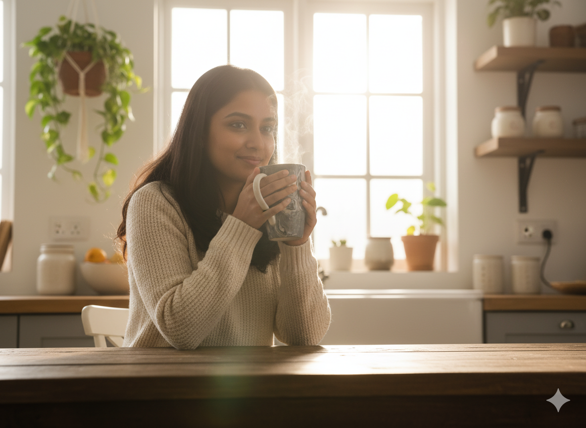 Handmade Marble Effect Ceramic Mug Set of 2  – Modern Grey Swirl Pottery Coffee Tea Cups | Unique Artisan Gift, Microwave Safe