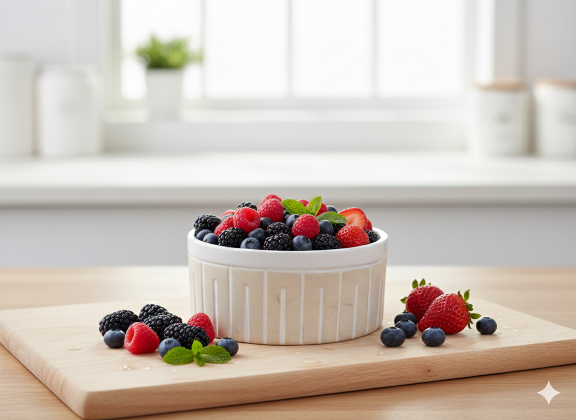 Rustic Ceramic Bowl with Ethnic Pattern - Deep Stoneware for Ramen, Pasta & Fruit - Unique Two-Tone Decorative Design