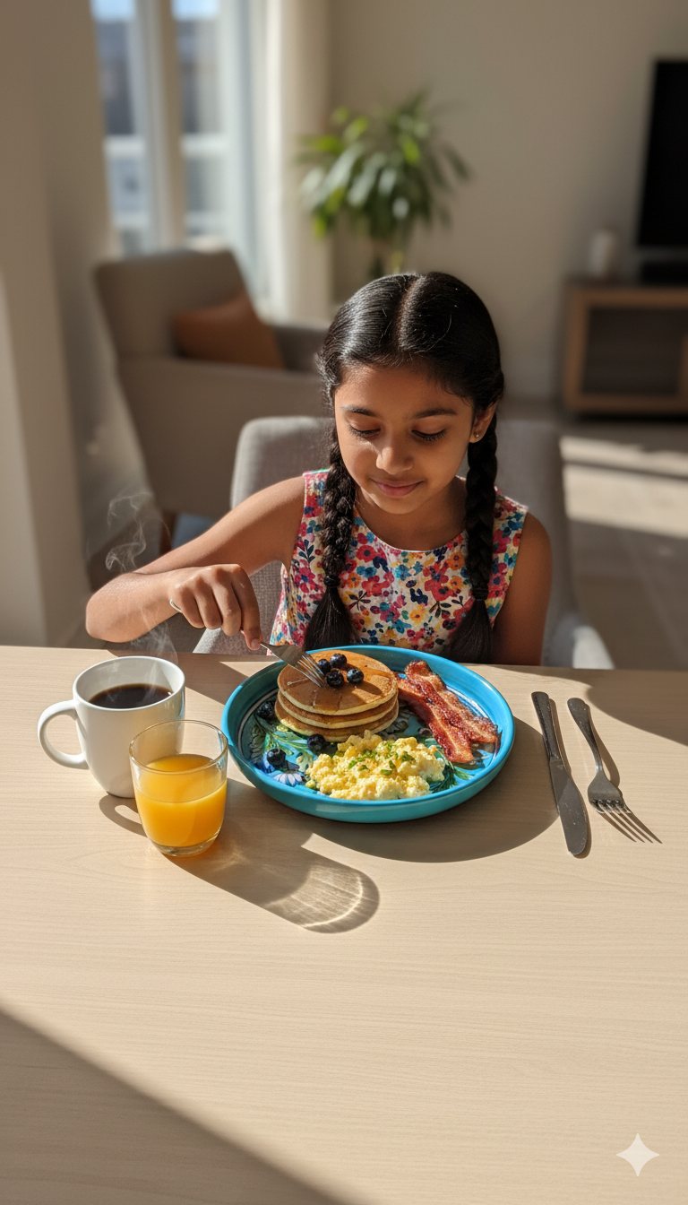 8 Inch Handcrafted Blue Pottery Pasta Plate – Jaipur Deep Round Floral Ceramic Plate | Indian Artisan Dinnerware for Pasta & Salads