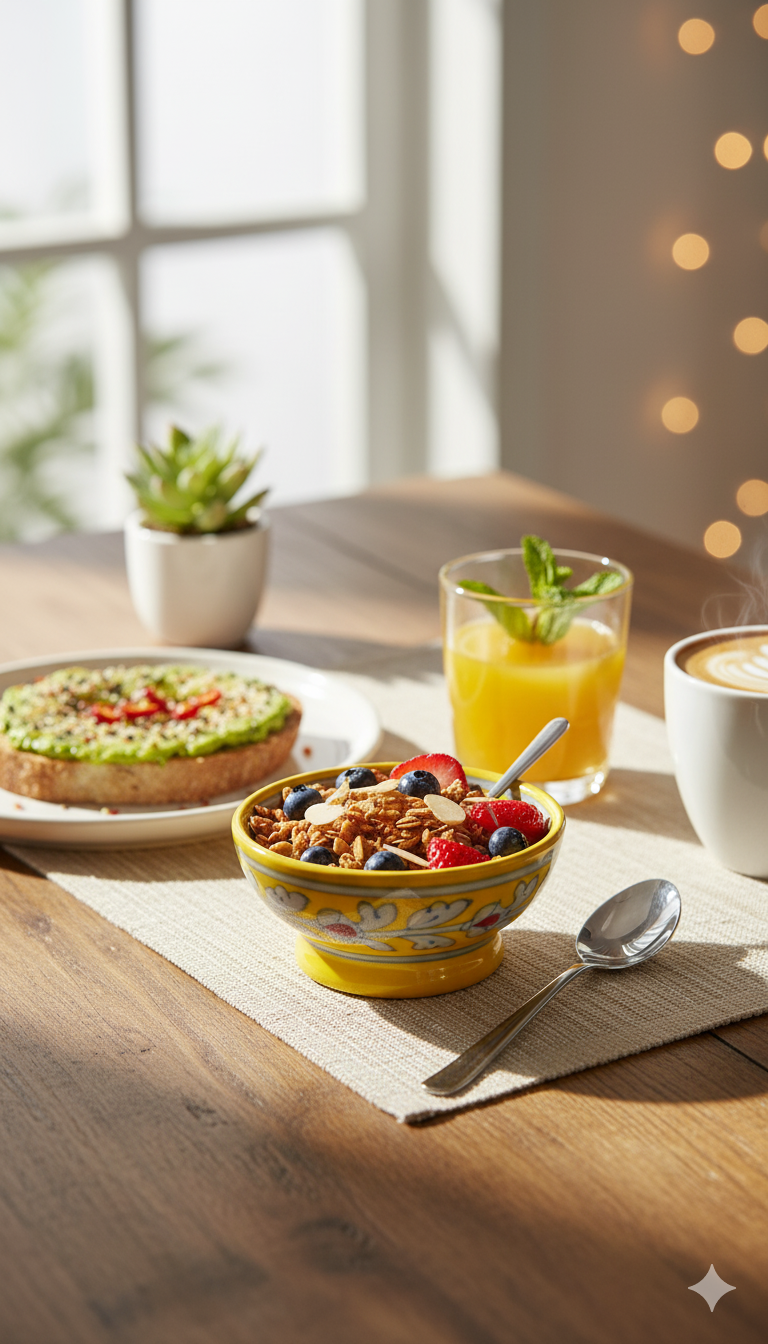 3 Inch Handcrafted Yellow Blue Pottery Bowl – Jaipur Floral Mini Ceramic Bowl | Indian Artisan Dessert & Chutney Serveware