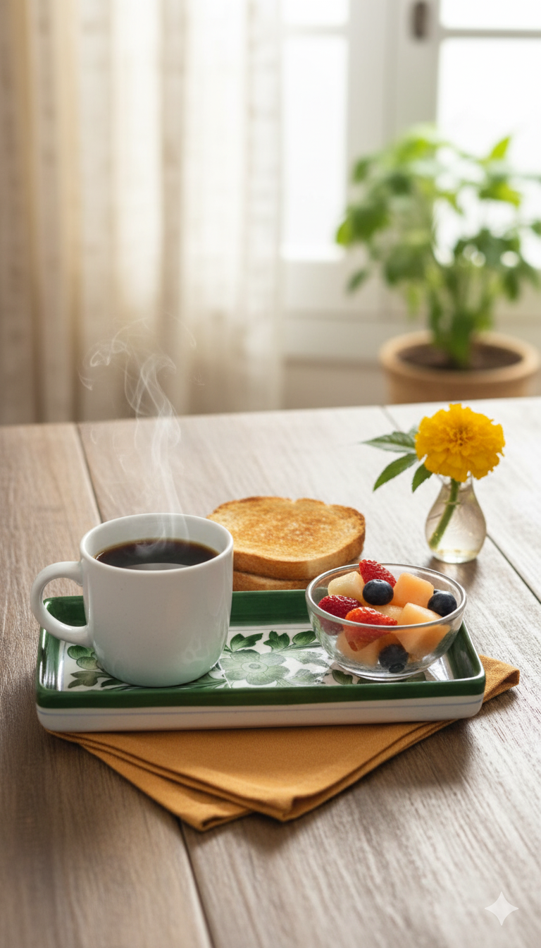 4 Inch Green Floral Handcrafted Tray – Jaipur Blue Pottery Serving Platter | Mini Ceramic Tray for Snacks & Decor