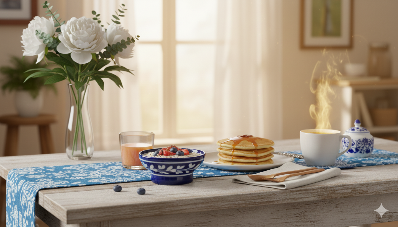 4 Inch Handcrafted Blue Pottery Bowl – Jaipur Mini Floral Ceramic Dessert & Dipping Bowl | Indian Artisan Small Serving Bowl